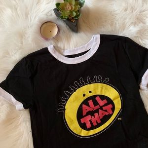 Vintage All That Crop Top